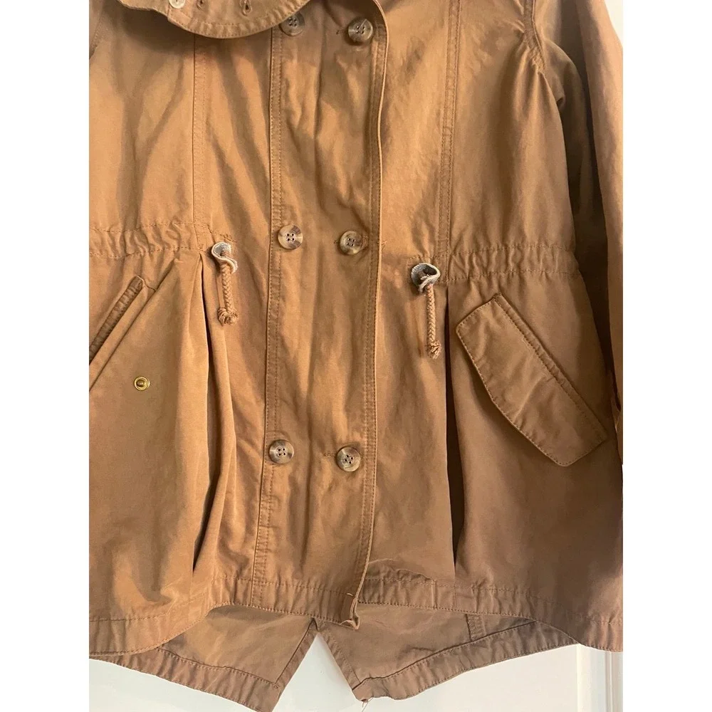 ZARA girls oversized trench coat